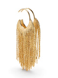 Sol Mare Cascade Fringe Earrings | 316L Stainless Steel | 18K Gold PVD | 3-Year Warranty
