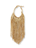 Sol Mare Cascade Fringe Earrings | 316L Stainless Steel | 18K Gold PVD | 3-Year Warranty