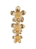 Sol Mare Flora Cascade Earrings | 316L Stainless Steel | 18K Gold PVD | 3-Year Warranty