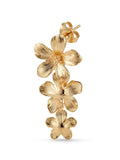 Sol Mare Flora Cascade Earrings | 316L Stainless Steel | 18K Gold PVD | 3-Year Warranty