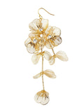 Sol Mare Sakura Gold Earrings | 316L Stainless Steel | 18K Gold PVD | 3-Year Warranty