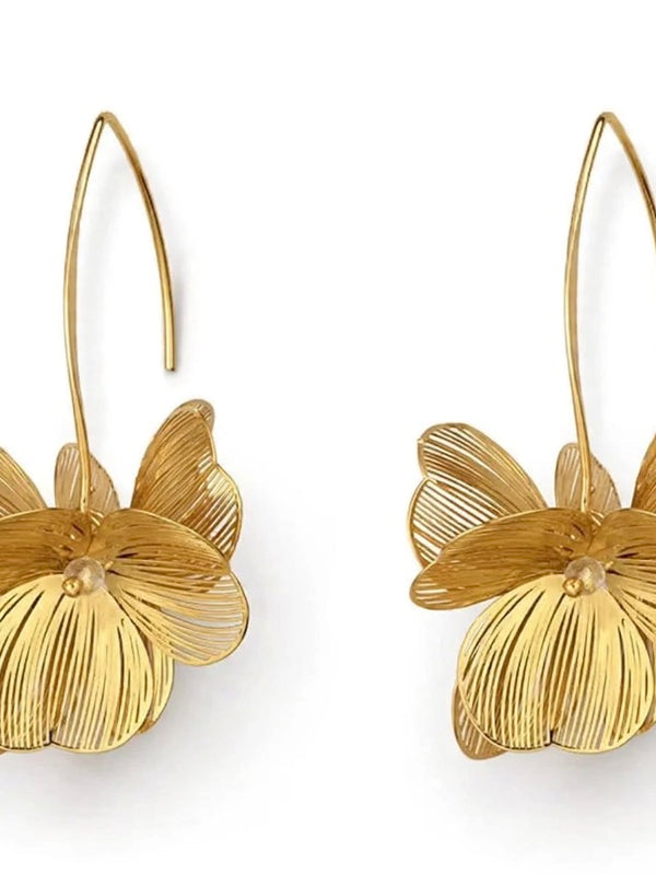 Sol Mare Petalia Drop Earrings | 3-Year Warranty