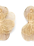 Sol Mare Fiore Bloom Earrings | 316L Stainless Steel | 18K Gold PVD | 3-Year Warranty