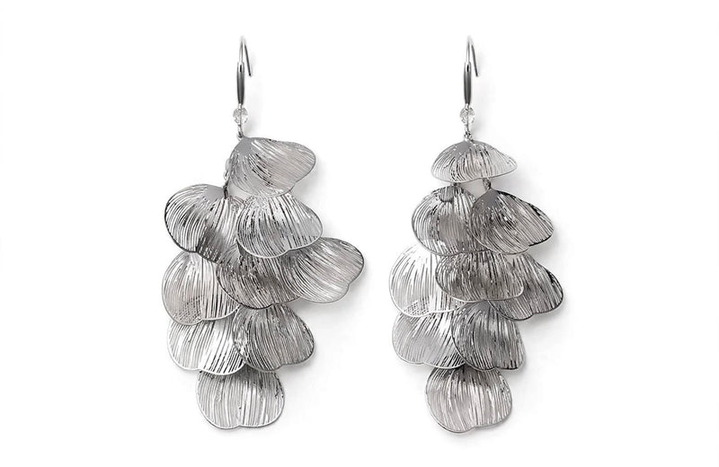 Sol Mare Cascata Silver Earrings | 3-Year Warranty