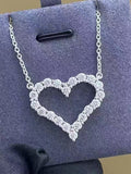 Sol Mare Lab-Grown Diamond Heart Necklace | PT950 Platinum