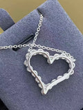 Sol Mare Lab-Grown Diamond Heart Necklace | PT950 Platinum