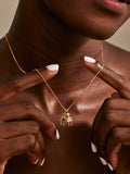Sol Mare Boy & Girl Birthstone Necklace | Colored Zircon