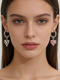 Sol Mare Amora Heart Earrings | 3-Year Warranty
