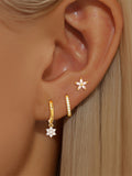 Sol Mare Celestial Earrings | 24K Gold-Plated | 3-Year Warranty