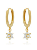 Sol Mare Celestial Earrings | 24K Gold-Plated | 3-Year Warranty