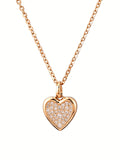 Sol Mare Lab-Grown Diamond Heart Necklace | 18K Gold