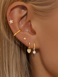 Sol Mare Celestial Earrings | 24K Gold-Plated | 3-Year Warranty