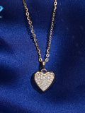 Sol Mare Lab-Grown Diamond Heart Necklace | 18K Gold
