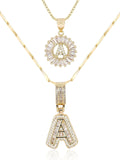 Sol Mare Initial Layered Necklace | 3-Year Warranty