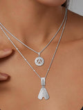 Sol Mare Initial Layered Necklace | 3-Year Warranty