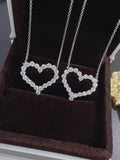 Sol Mare Lab-Grown Diamond Heart Necklace | PT950 Platinum