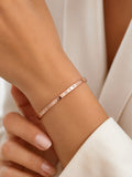 Sol Mare Rose Imperia Bangle | 316L Stainless Steel | 18K Rose Gold PVD | 3-Year Warranty